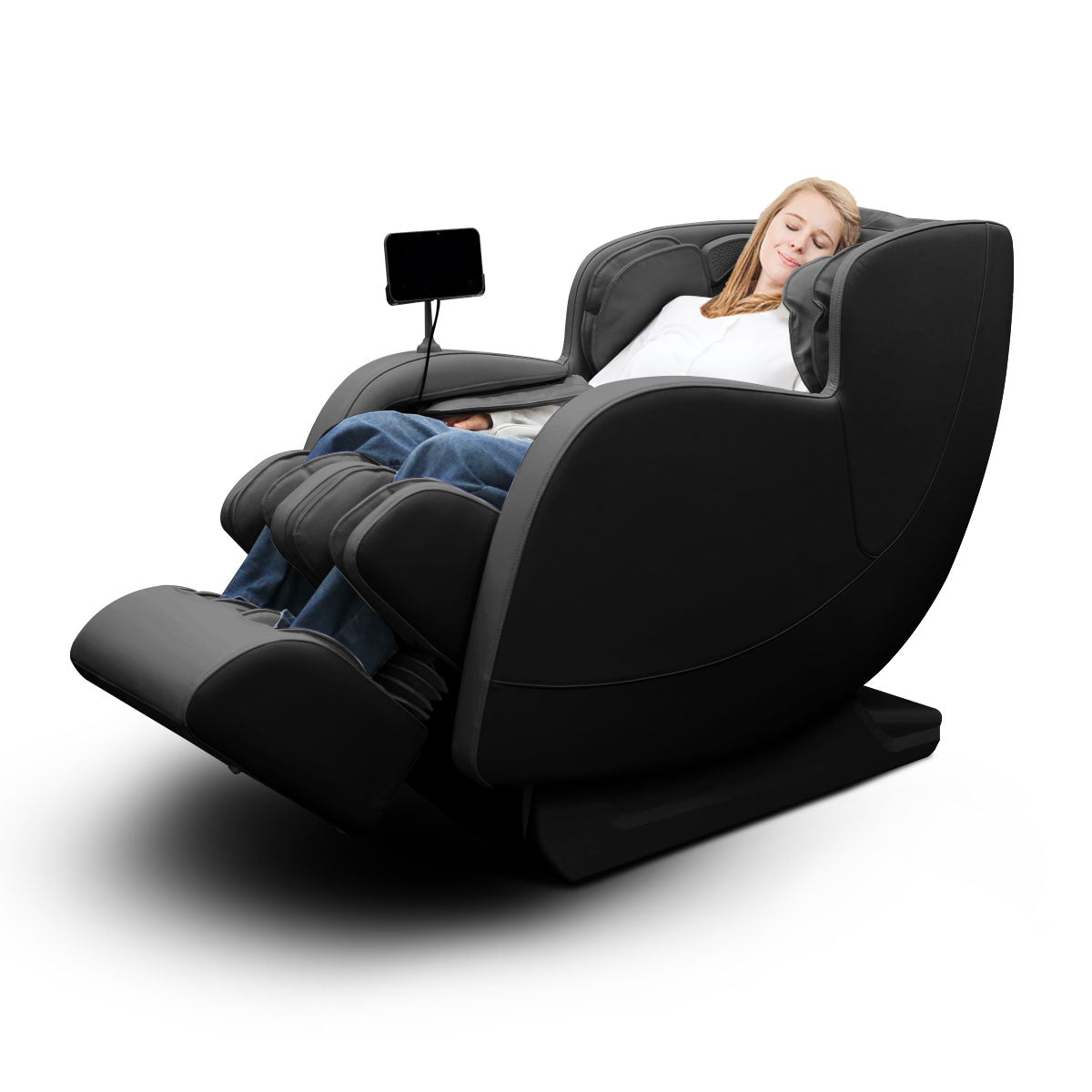 Dios Massage Chair <font color=red>6D</font> Dual Core Air Roller SL-track Dios-6800 Black/Gray