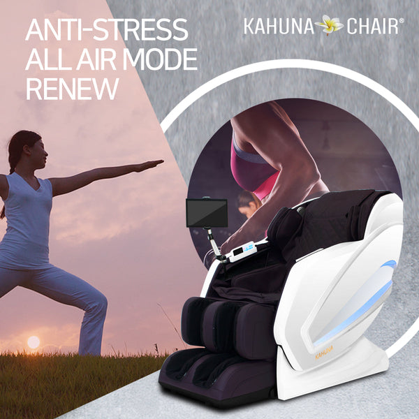 [OPEN BOX, A] 4D Exquisite Rhythmic HSL-Track Kahuna Massage Chair, HM-Kappa Brown