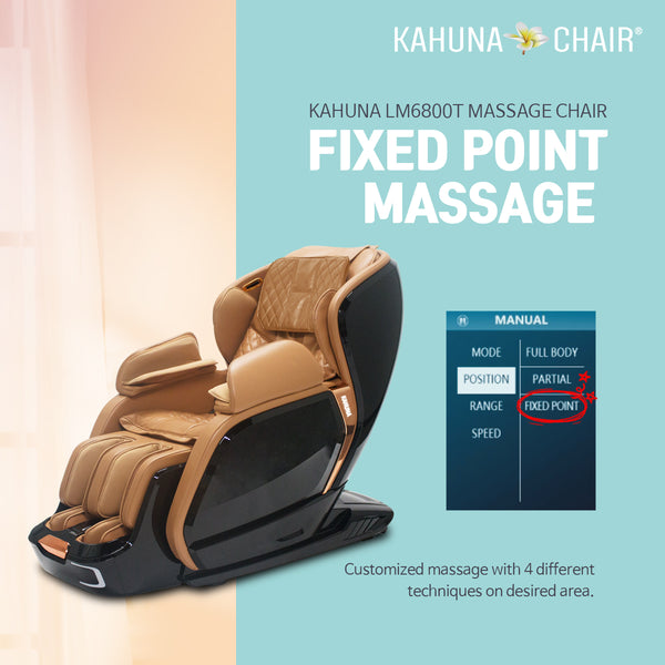 Kahuna Massage Chair 3D+@ Latest Technology SL-Track Auto Extension Kahuna Massage Chair LM-6800T