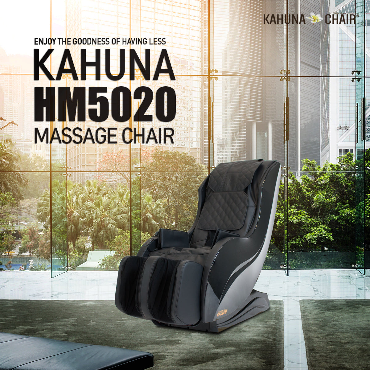 [HM] Slender Style SL-Track with heating therapy Kahuna Massage Chair, HM-5020