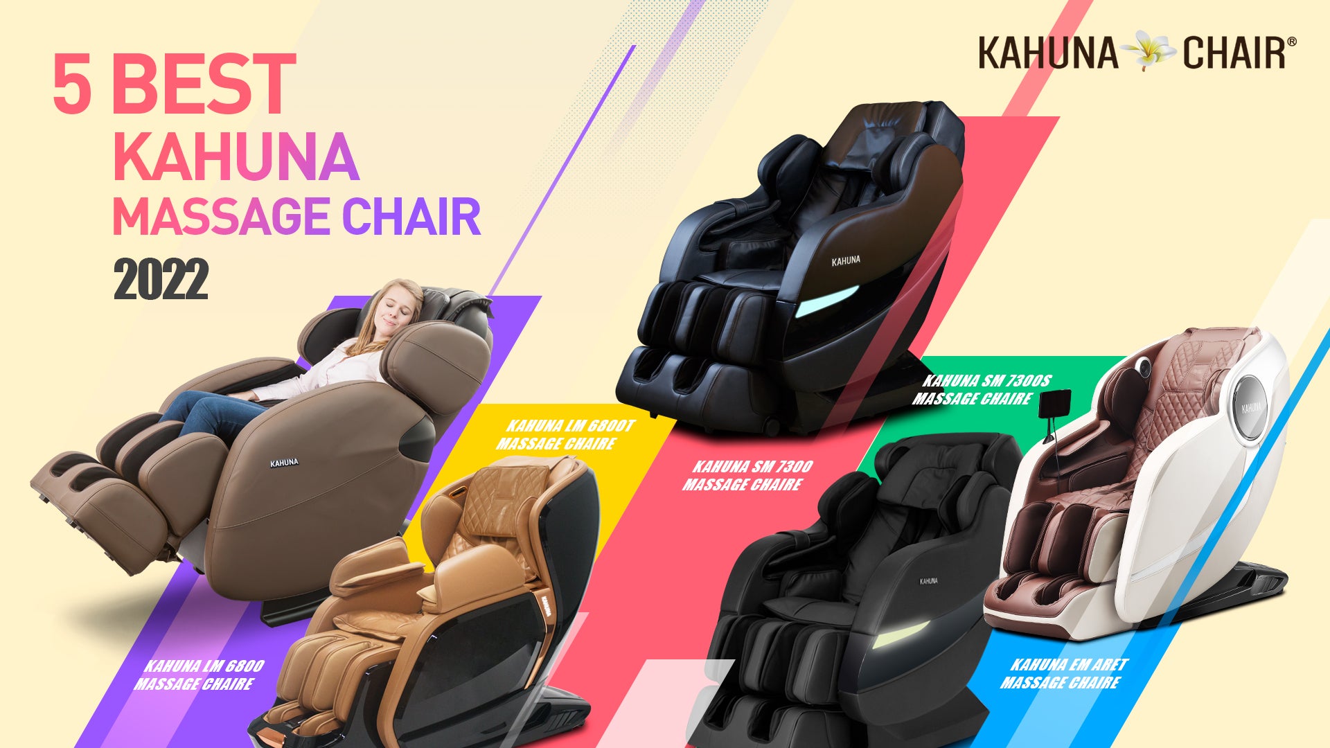 TOP 5 Most Popular from Kahuna massage chair 2022