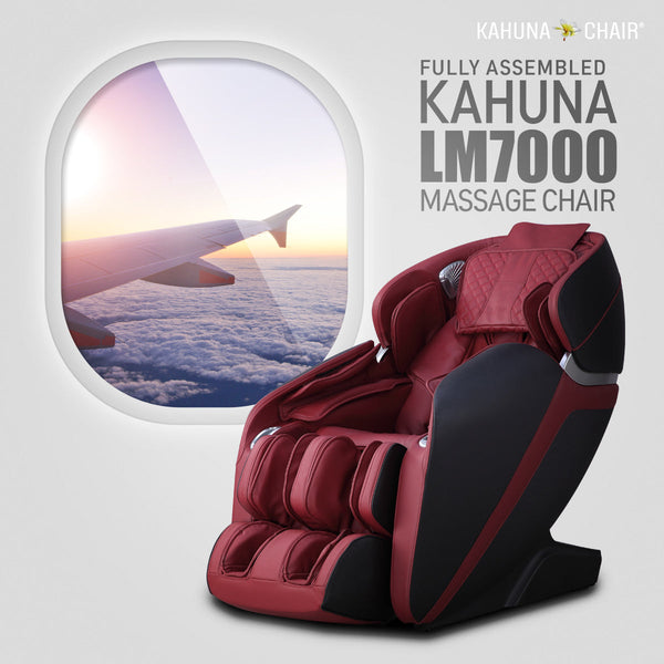 [Limited Quantity] Spot target massage Voice Recognition Kahuna Massage Chair, LM-7000 Black