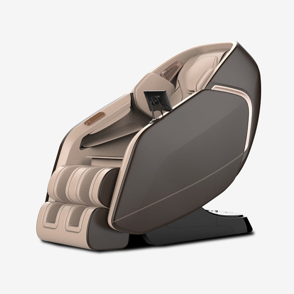 <font color=red>7D</font> AI Dual Core (4D+3D) Roller, Air Float System, Upgraded Kahuna SM7300 with 3D Calf Kneading, SL-Track Full Body Zero Gravity Recliner Beige