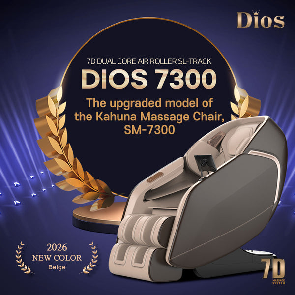 [3rd Batch] [Pre-Order 3-30-2026] <font color=red>7D</font> AI Dual Core (4D+3D) Roller, Air Float System, Upgraded Kahuna SM7300 with 3D Calf Kneading, SL-Track Full Body Zero Gravity Recliner Black