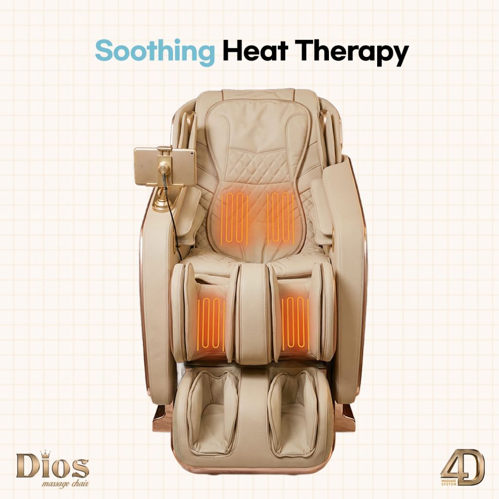 [2nd Batch] [Pre-Order 4-30-2026] Dios Flexa The World's First 181°Massage Experience Swinging Stretching Footrest 6 Level 4D Roller 56" SL-Track Full Body Zero Gravity Recliner Kahuna Massage Chair - ROSE GOLD (Limited Edition)