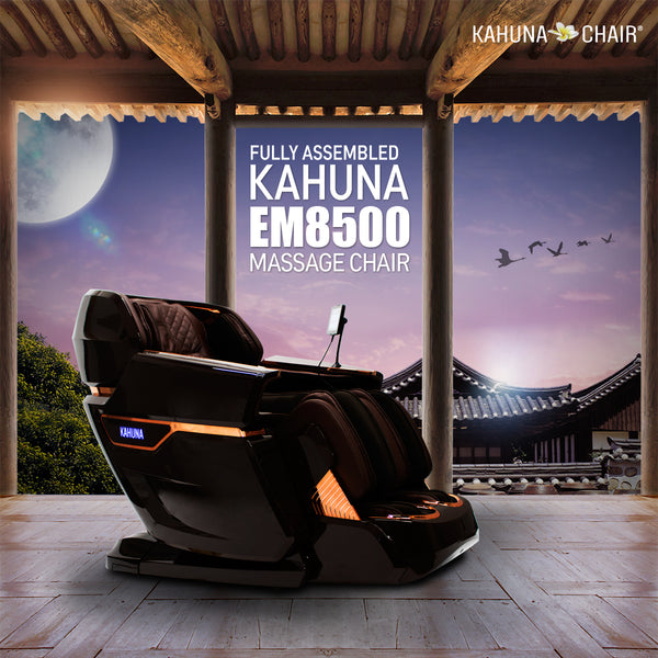 Kahuna Massage Chair 4D The King’s Elite Massage Chair, EM-8500 Black