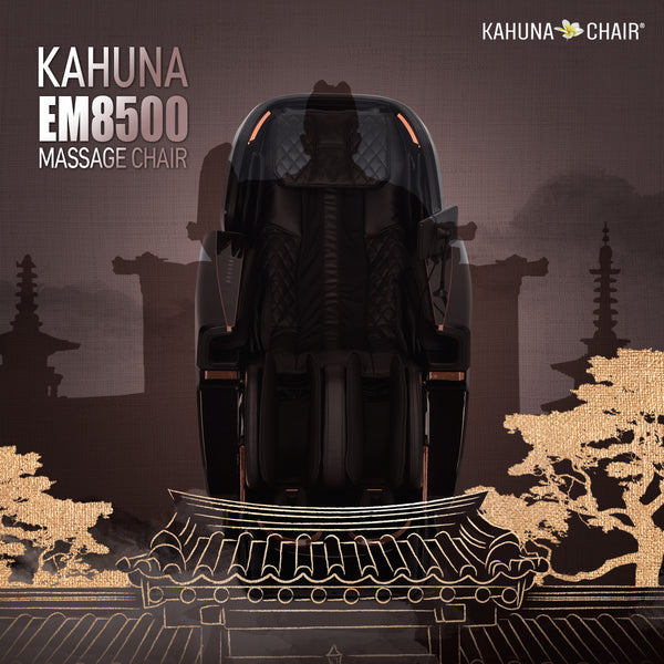 Kahuna Massage Chair 4D The King’s Elite Massage Chair, EM-8500 Black