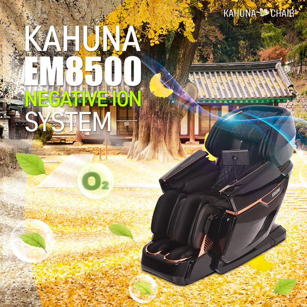 Kahuna Massage Chair 4D The King’s Elite Massage Chair, EM-8500 Black